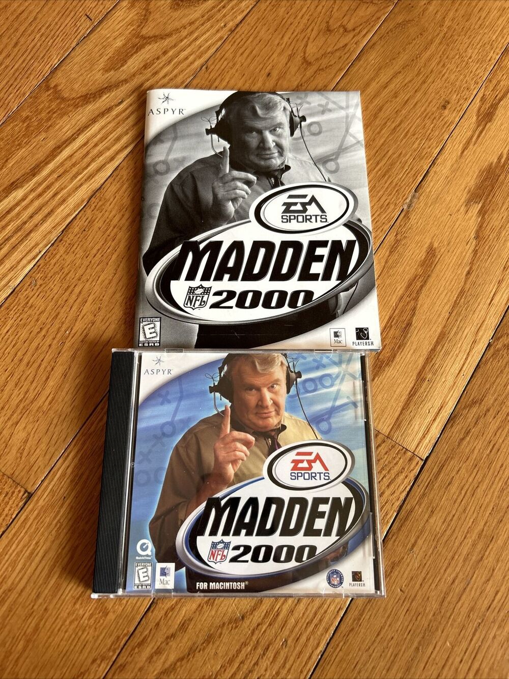 Madden 2000 For Macintosh Mac Disc And Manual Included Aspyr NFL Rated E